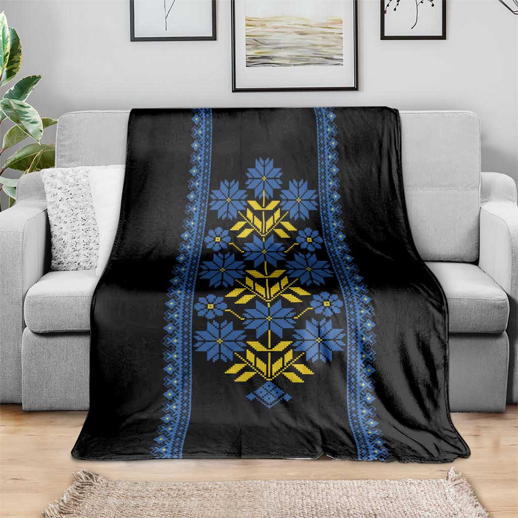 Ukraine Folk Patterns Blanket Sporty Style