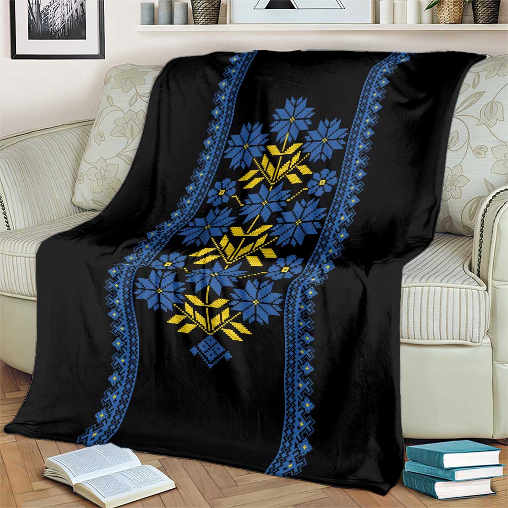Ukraine Folk Patterns Blanket Sporty Style
