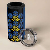 Ukraine Folk Patterns 4 in 1 Can Cooler Tumbler Sporty Style