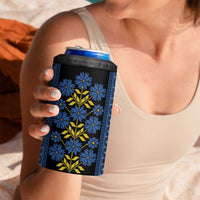 Ukraine Folk Patterns 4 in 1 Can Cooler Tumbler Sporty Style
