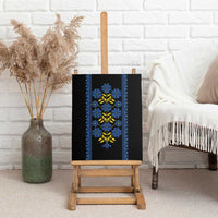 Ukraine Folk Patterns Canvas Wall Art Sporty Style
