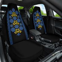 Ukraine Folk Patterns Car Seat Cover Sporty Style