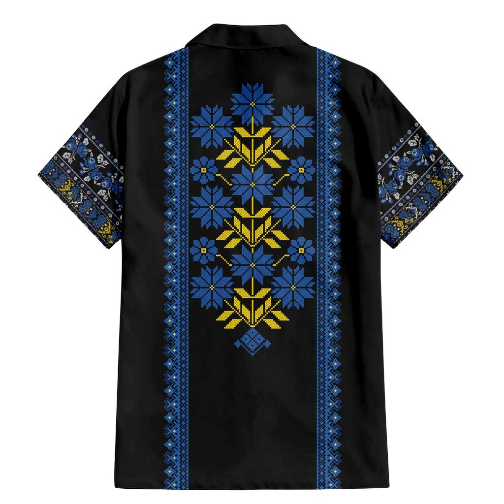 Ukraine Folk Patterns Family Matching Mermaid Dress and Hawaiian Shirt Sporty Style