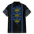 Ukraine Folk Patterns Family Matching Mermaid Dress and Hawaiian Shirt Sporty Style