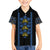 Ukraine Folk Patterns Family Matching Short Sleeve Bodycon Dress and Hawaiian Shirt Sporty Style