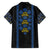 Ukraine Folk Patterns Family Matching Summer Maxi Dress and Hawaiian Shirt Sporty Style