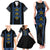 Ukraine Folk Patterns Family Matching Tank Maxi Dress and Hawaiian Shirt Sporty Style