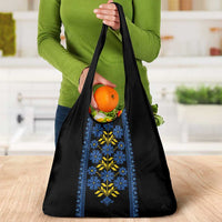 Ukraine Folk Patterns Grocery Bag Sporty Style
