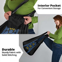 Ukraine Folk Patterns Grocery Bag Sporty Style