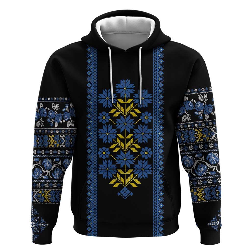 Ukraine Folk Patterns Hoodie Sporty Style