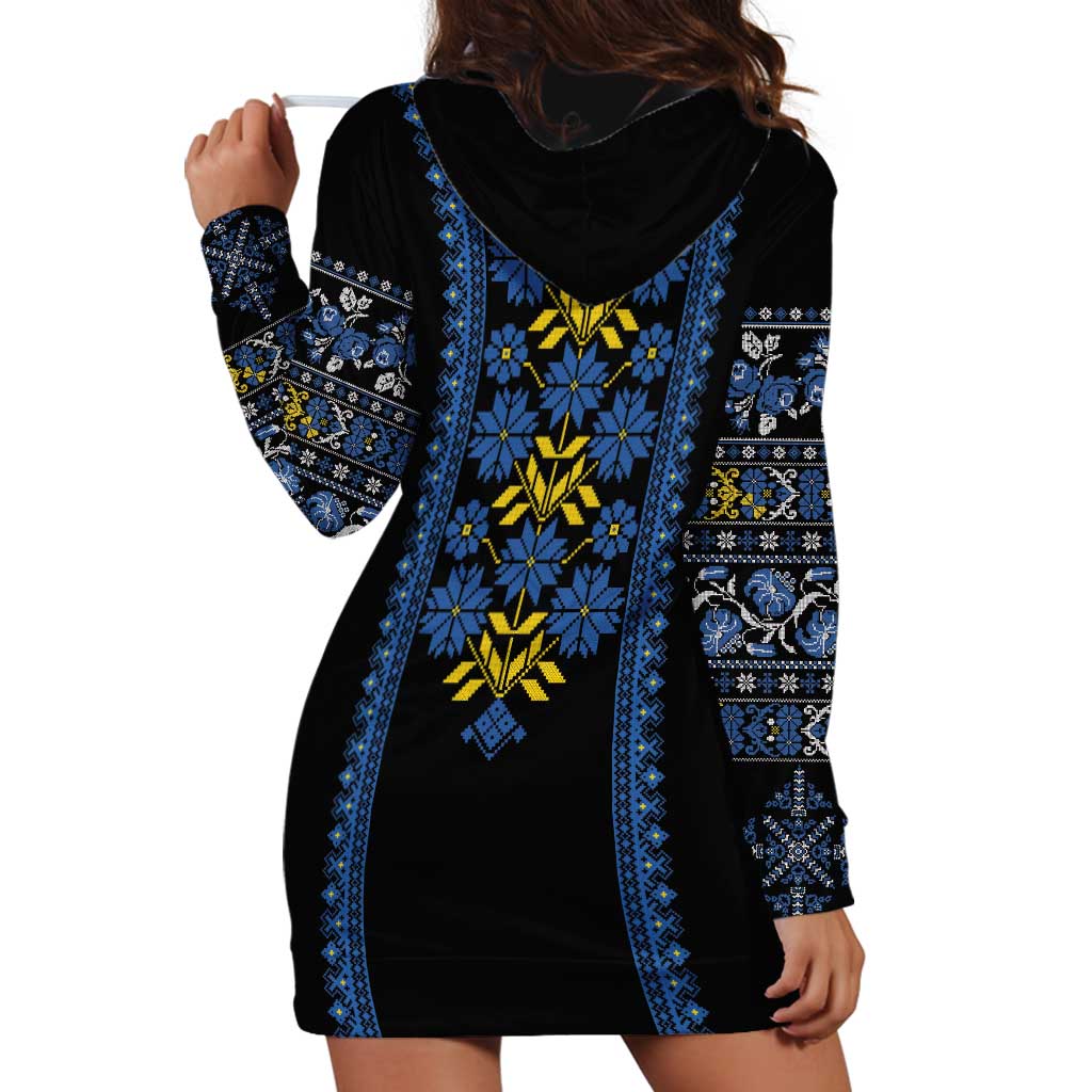 Ukraine Folk Patterns Hoodie Dress Sporty Style