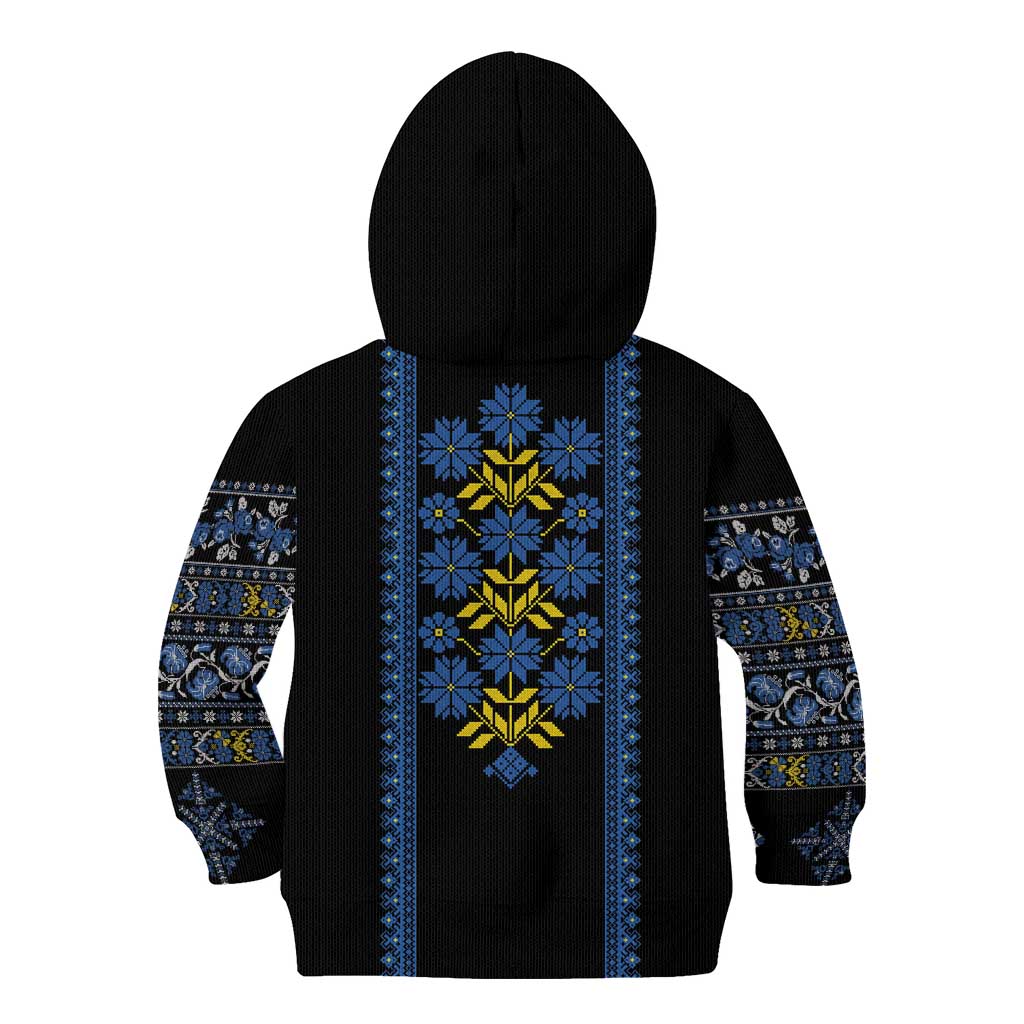 Ukraine Folk Patterns Kid Hoodie Sporty Style
