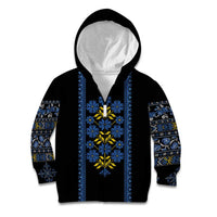 Ukraine Folk Patterns Kid Hoodie Sporty Style