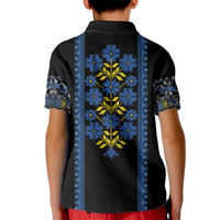 Ukraine Folk Patterns Kid Polo Shirt Sporty Style