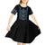 Ukraine Folk Patterns Kid Short Sleeve Dress Sporty Style
