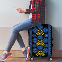 Ukraine Folk Patterns Luggage Cover Sporty Style