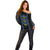 Ukraine Folk Patterns Off Shoulder Sweater Sporty Style