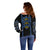 Ukraine Folk Patterns Off Shoulder Sweater Sporty Style