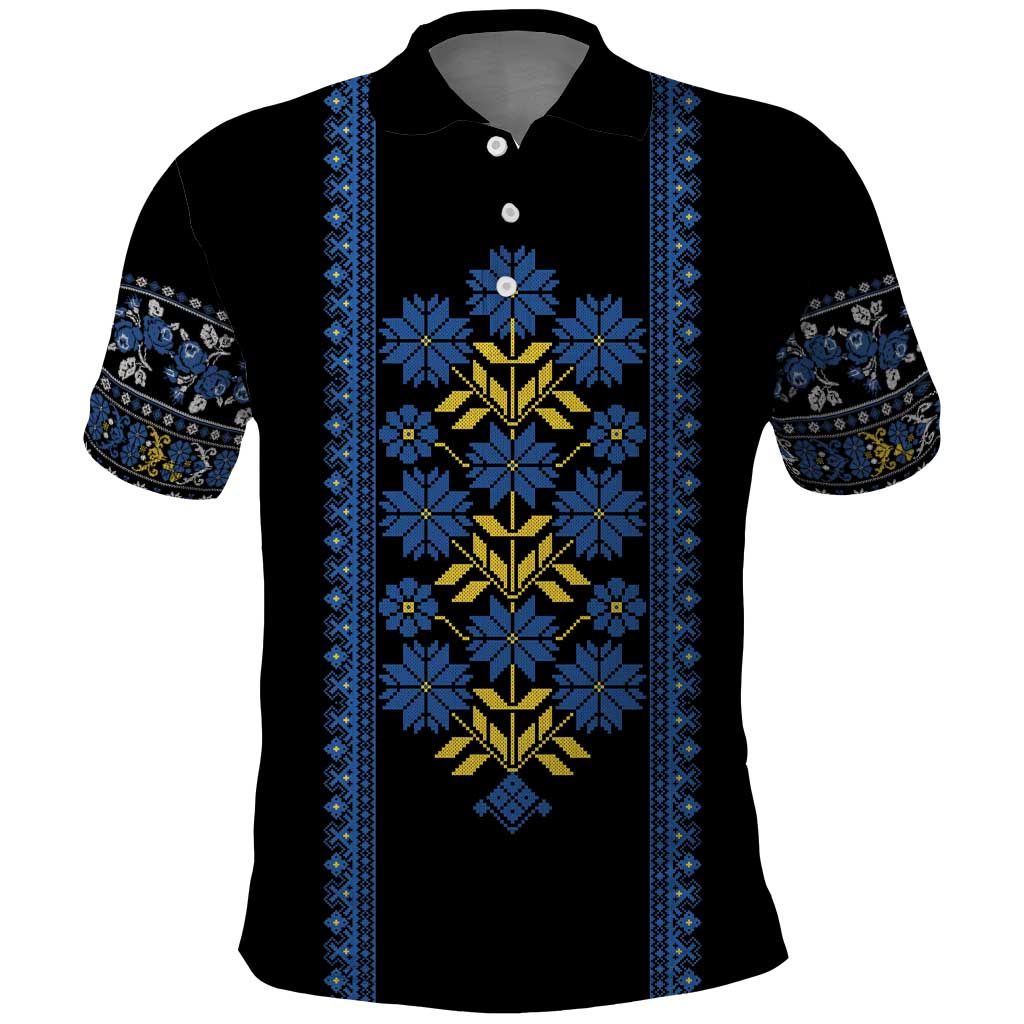 Ukraine Folk Patterns Polo Shirt Sporty Style