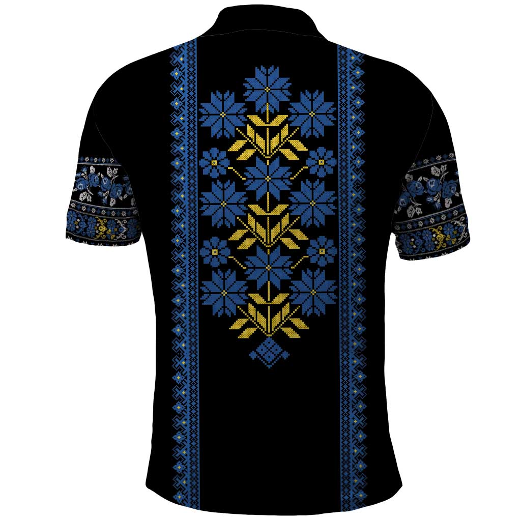 Ukraine Folk Patterns Polo Shirt Sporty Style