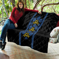 Ukraine Folk Patterns Quilt Sporty Style