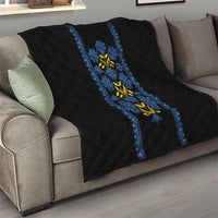 Ukraine Folk Patterns Quilt Sporty Style