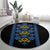 Ukraine Folk Patterns Round Carpet Sporty Style