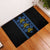 Ukraine Folk Patterns Rubber Doormat Sporty Style