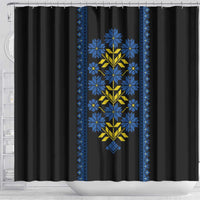 Ukraine Folk Patterns Shower Curtain Sporty Style