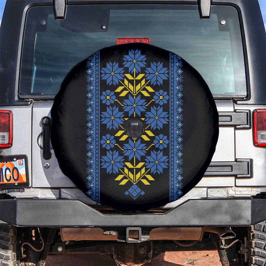 Ukraine Folk Patterns Spare Tire Cover Sporty Style