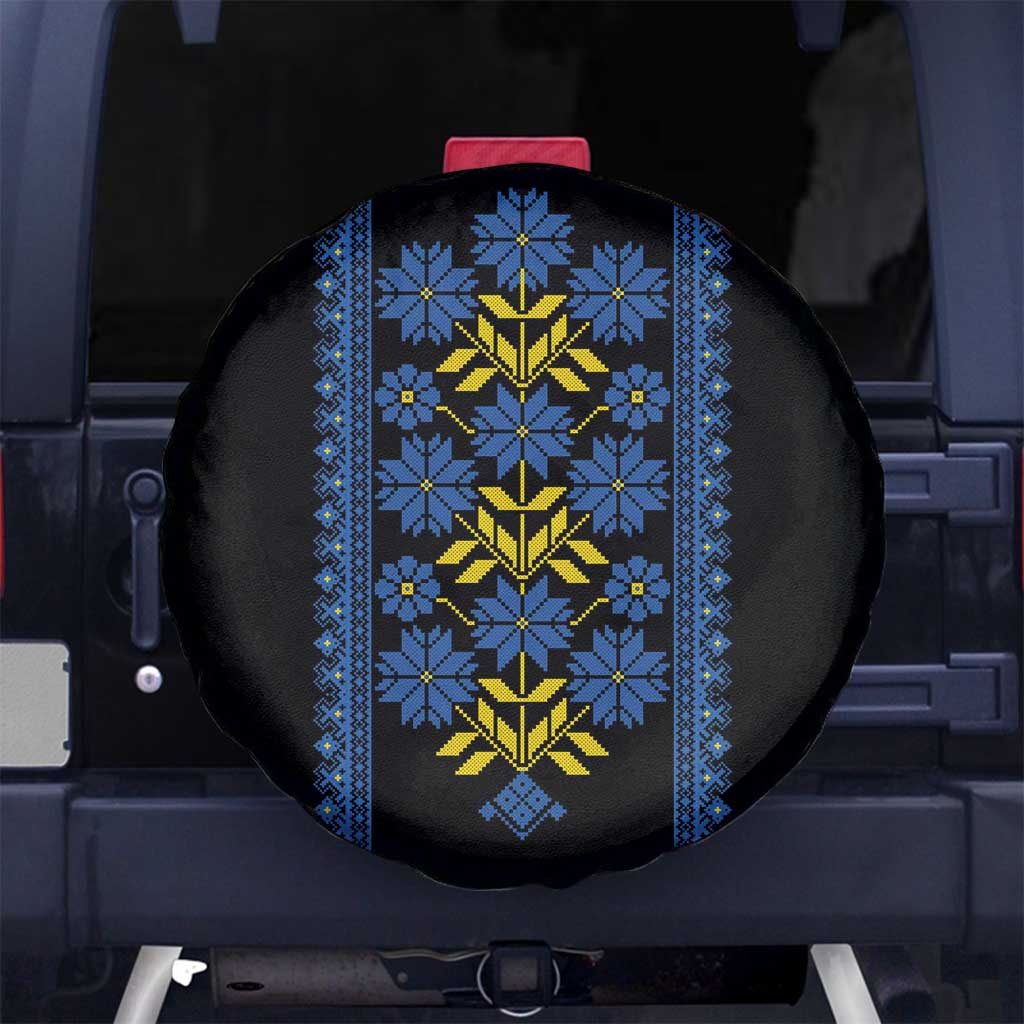 Ukraine Folk Patterns Spare Tire Cover Sporty Style