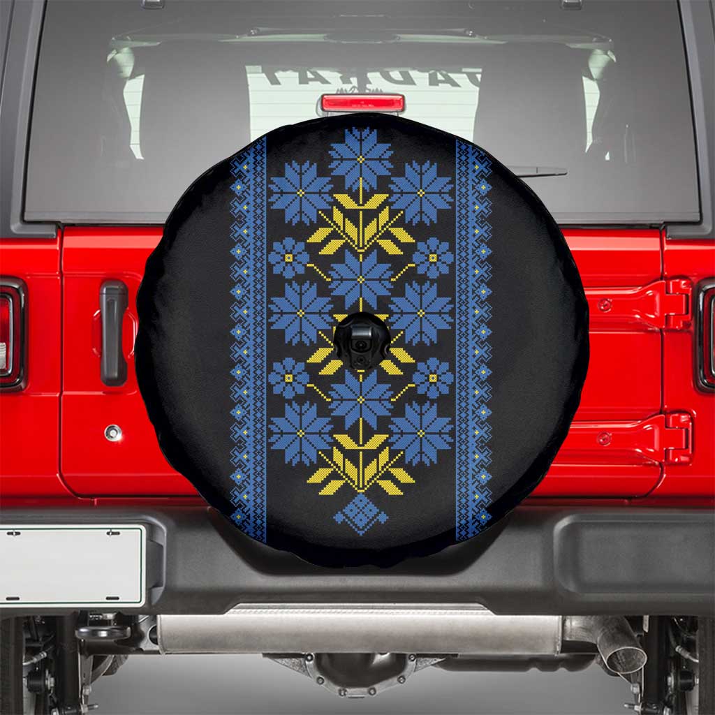 Ukraine Folk Patterns Spare Tire Cover Sporty Style