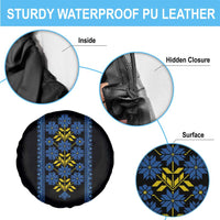 Ukraine Folk Patterns Spare Tire Cover Sporty Style