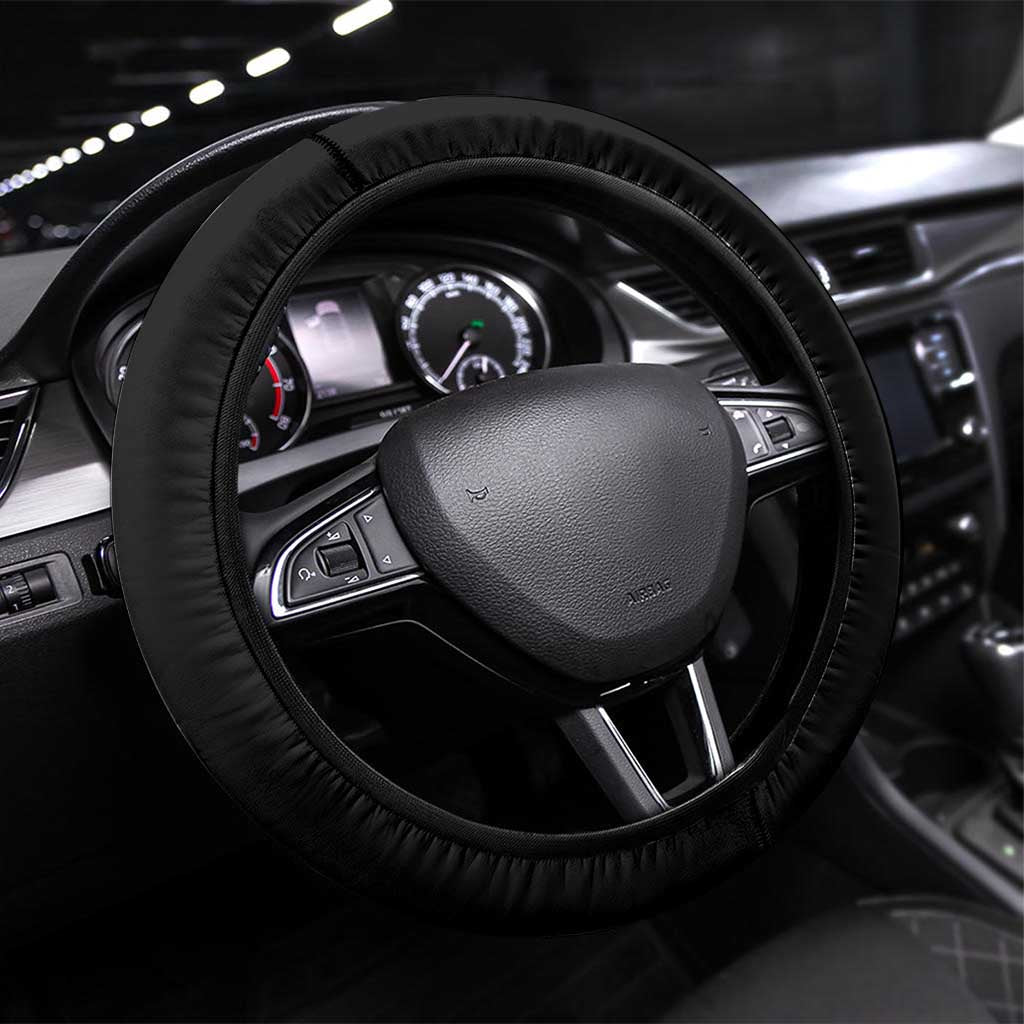 Ukraine Folk Patterns Steering Wheel Cover Sporty Style