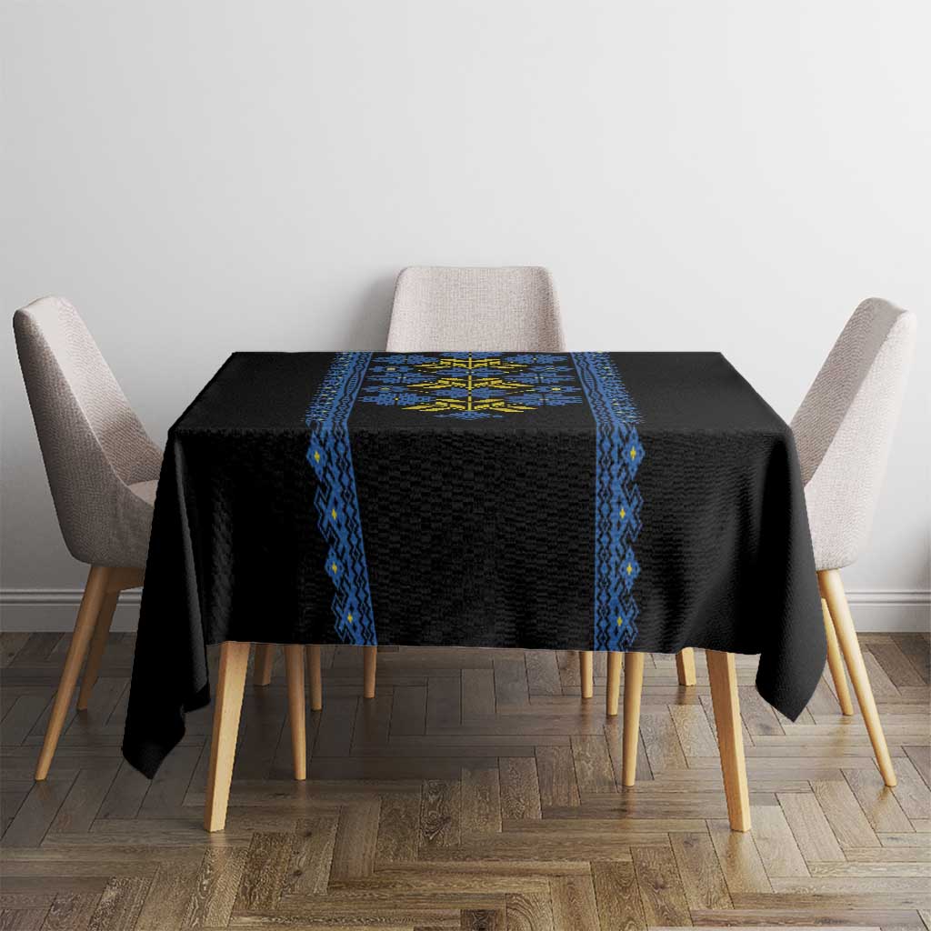 Ukraine Folk Patterns Tablecloth Sporty Style