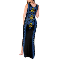 Ukraine Folk Patterns Tank Maxi Dress Sporty Style