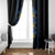 Ukraine Folk Patterns Window Curtain Sporty Style
