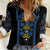 Ukraine Folk Patterns Women Casual Shirt Sporty Style