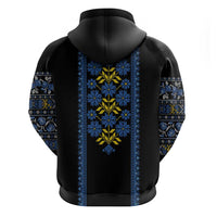 Ukraine Folk Patterns Zip Hoodie Sporty Style