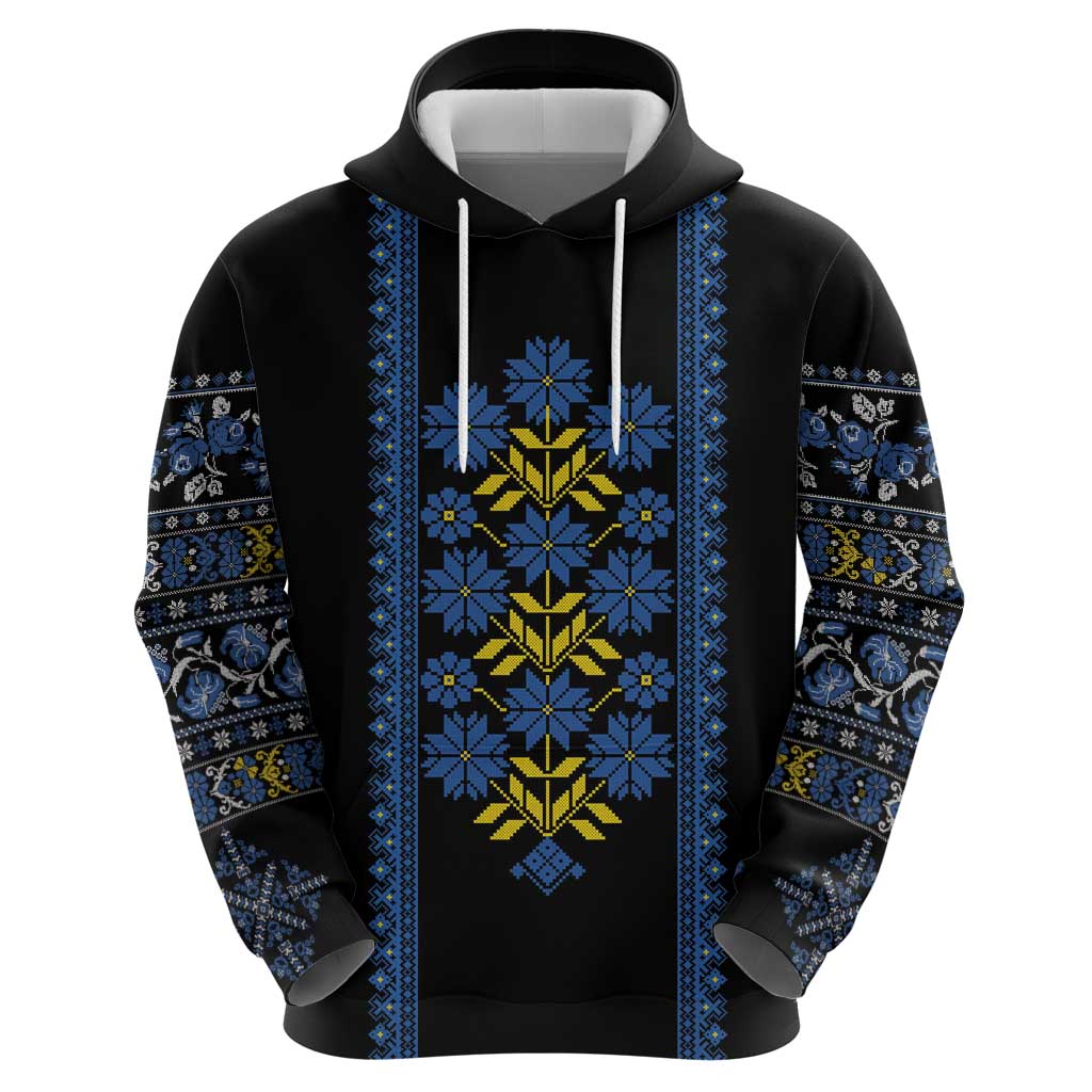 Ukraine Folk Patterns Zip Hoodie Sporty Style