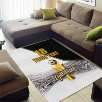 Custom Mexico Football Champion Area Rug Aztec Pattern - Wonder Print Shop