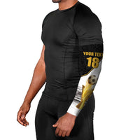 Custom Mexico Football Champion Arm Sleeves Aztec Pattern - Wonder Print Shop