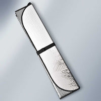 Custom Mexico Football Champion Auto Sun Shade Aztec Pattern - Wonder Print Shop