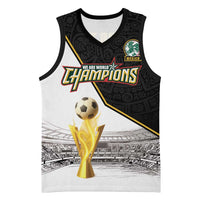 Custom Mexico Football Champion Basketball Jersey Aztec Pattern - Wonder Print Shop