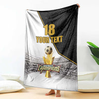 Custom Mexico Football Champion Blanket Aztec Pattern - Wonder Print Shop