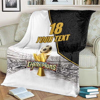 Custom Mexico Football Champion Blanket Aztec Pattern - Wonder Print Shop
