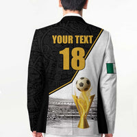 Custom Mexico Football Champion Blazer Aztec Pattern - Wonder Print Shop