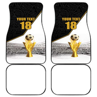 Custom Mexico Football Champion Car Mats Aztec Pattern - Wonder Print Shop