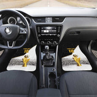 Custom Mexico Football Champion Car Mats Aztec Pattern - Wonder Print Shop