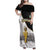 Custom Mexico Football Champion Family Matching Off Shoulder Maxi Dress and Hawaiian Shirt Aztec Pattern - Wonder Print Shop